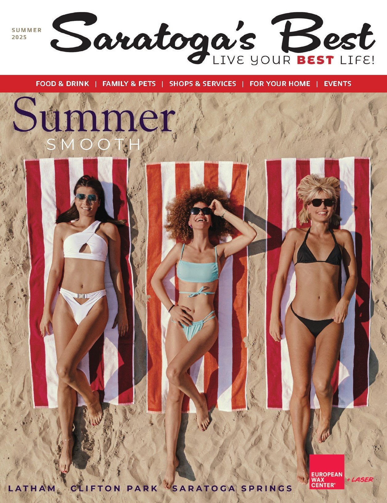 Saratoga's Best Summer 2025 cover