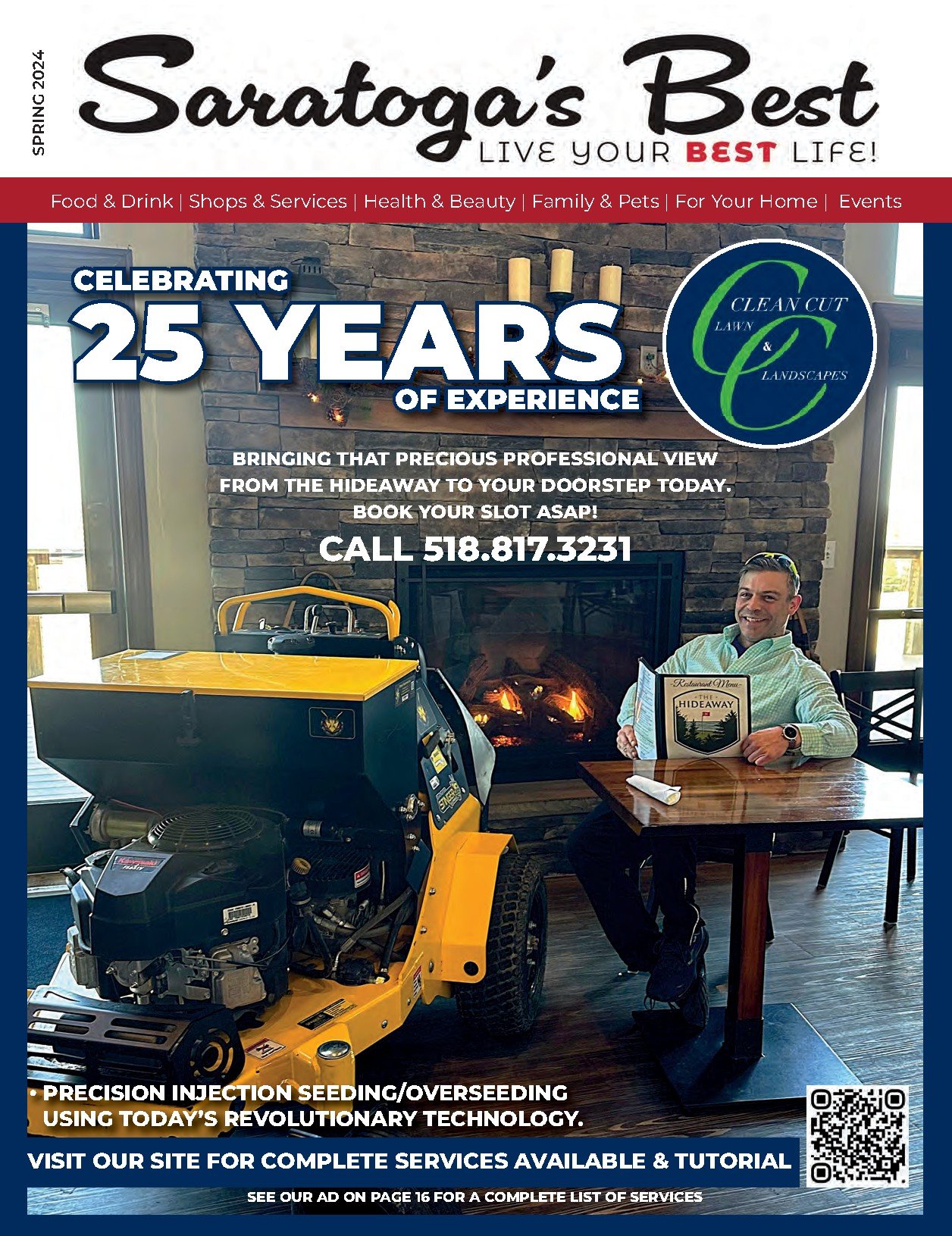 Saratoga's Best Spring 2024 cover